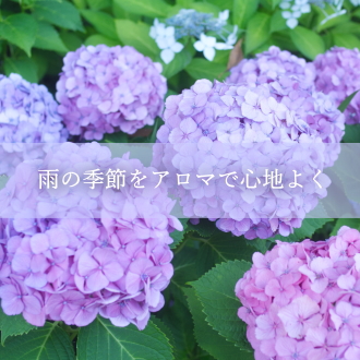 雨の季節 アロマスプレーブレンド